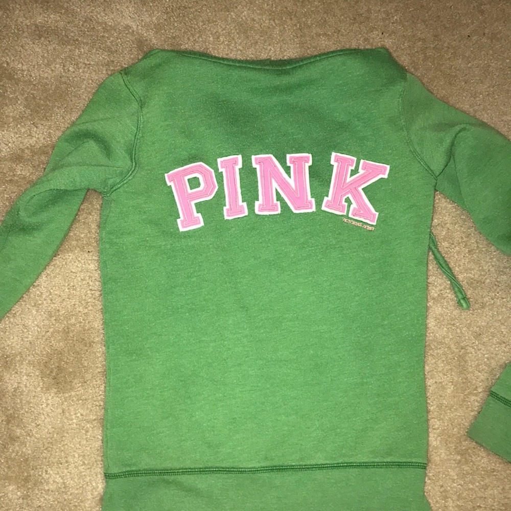 Pink hoodie